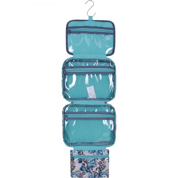 Косметичка Bagland Фламинго 4 л бирюзовый суб.873 (720664) 