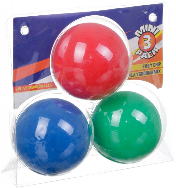 Набір м'ячів Zhuchuang Toys 3 шт різнокольоровий KH9-80 