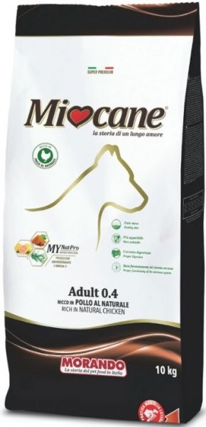 Корм Morando MioCane Adult для взрослых собак средних пород, с курицей 3 кг
