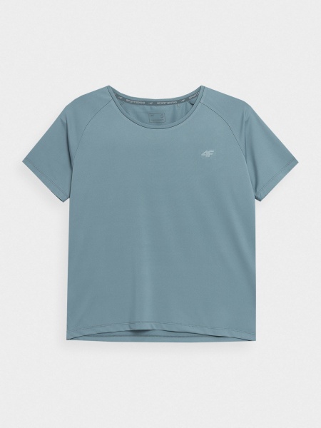 Футболка 4F TSHIRT FNK F428 4FAW23TFTSF428-33S р.XL блакитний