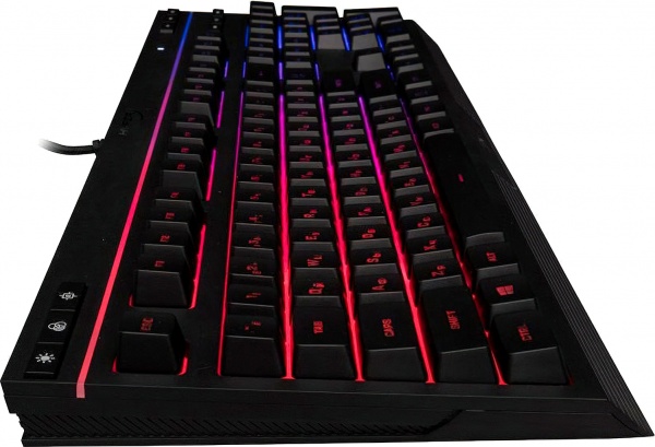 Клавіатура ігрова HyperX Alloy Core (4P4F5AA) USB RGB ENG/UA black 