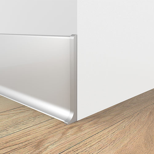 Заглушка права АЛЮПРО ПАС-3817 срібло 60 мм