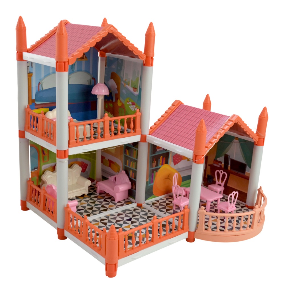 Домик для кукол Shantou 2 этажа GJJ-003