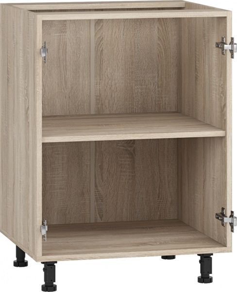 Тумба нижняя Грейд распашная (стандарт) 600x820x522 мм дуб сонома 