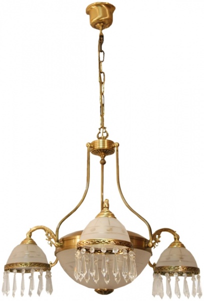 Люстра підвісна Інтерклас НСБ 04-5хХХ-277 5xE27 золото 25302/3+2 