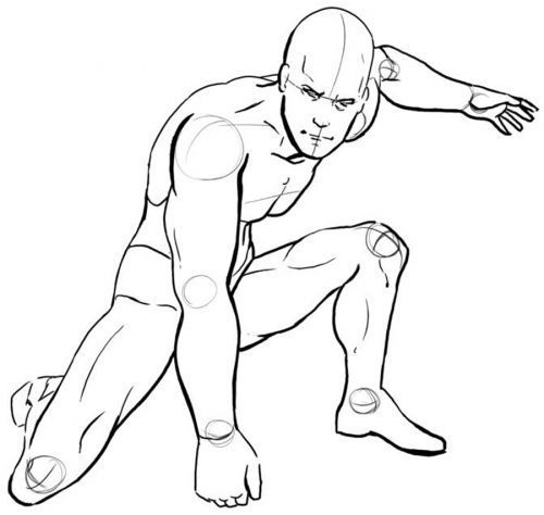 Манекен пластиковый Mister GRAPHIT + 1 маркер