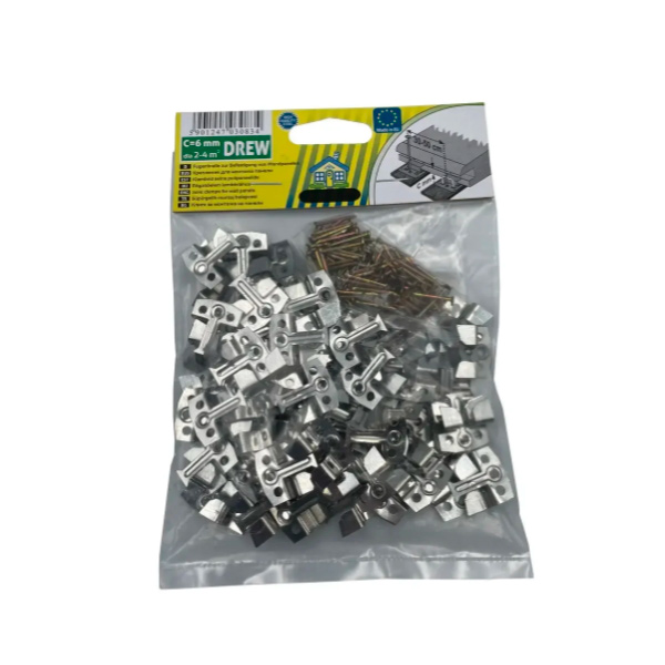 Кляймер 6 мм 80 шт