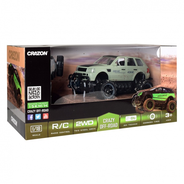 Автомобиль на р/у Crazon в ассортименте 17MUD22B 1:18