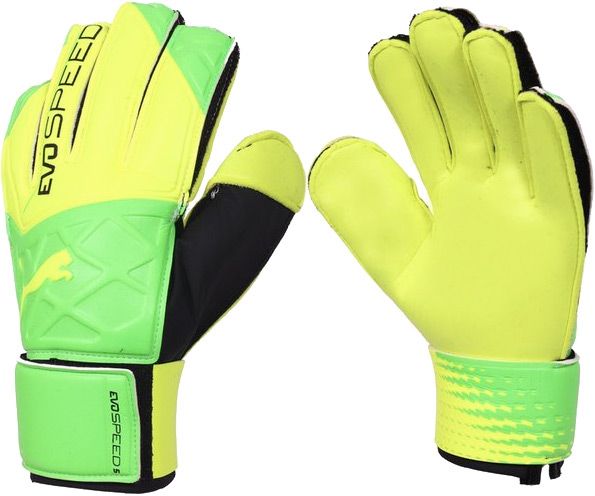 Вратарские перчатки Puma evoSPEED 5.5 р. 8 желтый 4128105