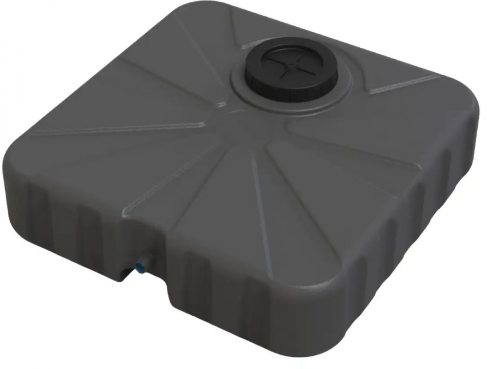 Бак для душа Litolan 50 л черный