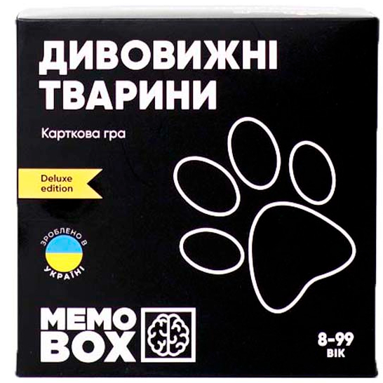Игра карточная JoyBand Настольная игра JOYBAND MEMOBOX DELUX Удивительные животные MBD106