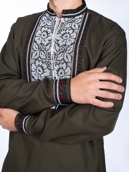 Вишиванка Едельвіка зелений р. M 170-23/00 