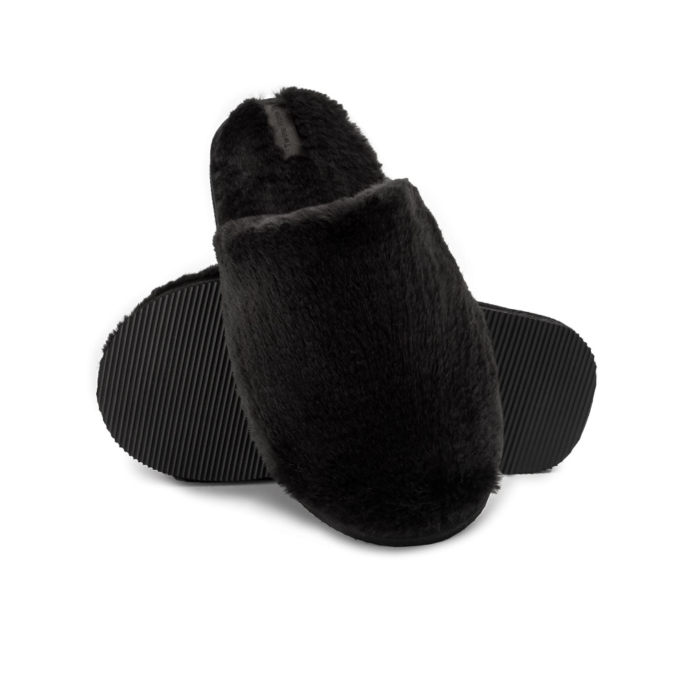 Тапки домашние Twins HS-LUX меховые р.40/41 графит