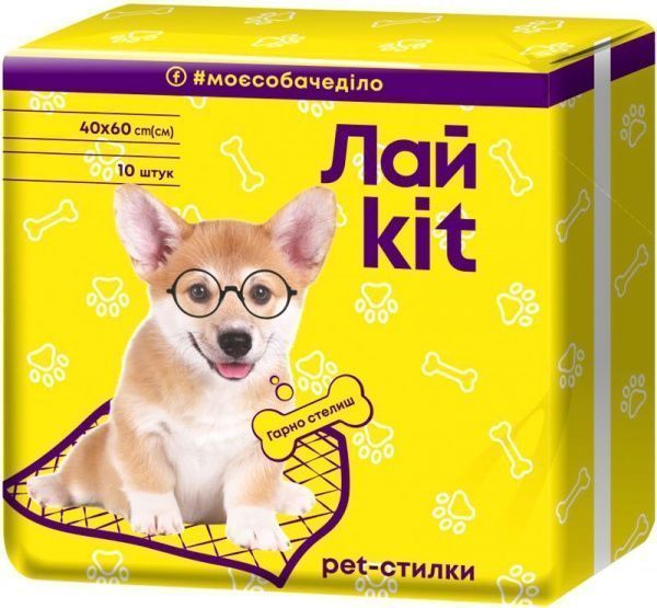 Пеленки Лайkit 40x60 см 10 шт.