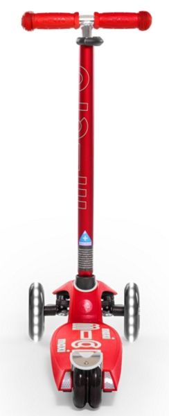 Самокат Micro Mobillity Systems Maxi Micro deluxe red LED червоний ММD068 