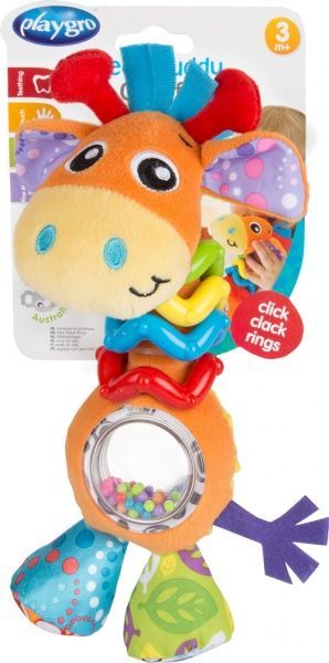 Іграшка Playgro Мій перший дружок Жираф з намистинами 5 769