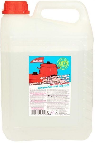 Засіб SAN CLEAN Мастер Клінер для миття плит 5 л