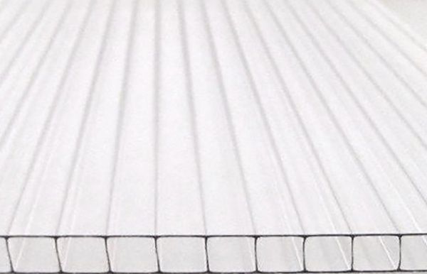 Поликарбонат сотовый Sototherm 1УФ ПК 4 мм 2000x1050 мм прозрачный 