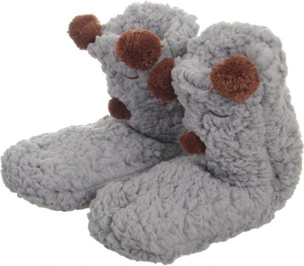 Тапки домашние Maxwin KIDS Шиппи с ушками р.29-31 серый MWSE008/ment 