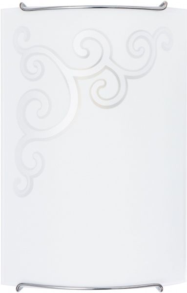 Світильник настінний Nowodvorski ARABESKA SILVER 1 1x60 Вт E14 срібний 3696 