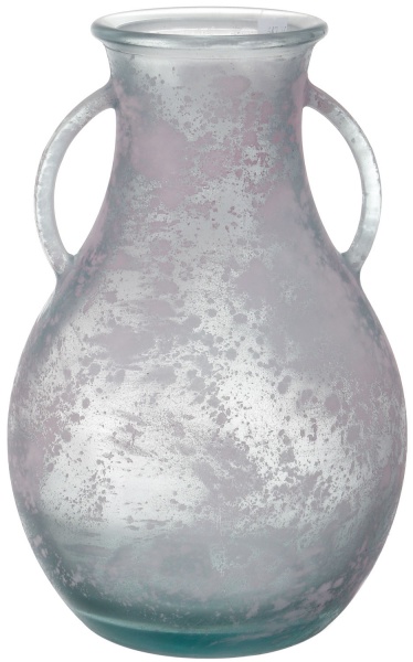 Ваза стеклянная San Miguel CANTARO 5,5 л 32 см розовый античный 