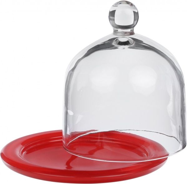 Лимонница 12,5 см красная Glasmark