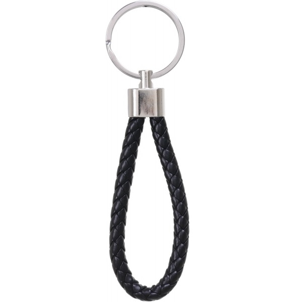 Брелок для ключей с кольцом черный