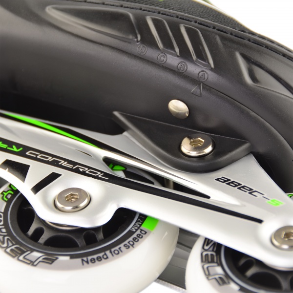 Роликові ковзани Action Chris PW-153B-5-1/Green/37-40