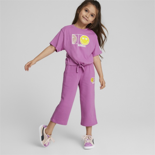 Кроссовки Puma SUEDE SMILEYWORLD PS 38613802 р.34 UK 1.5 20,5 см пудра