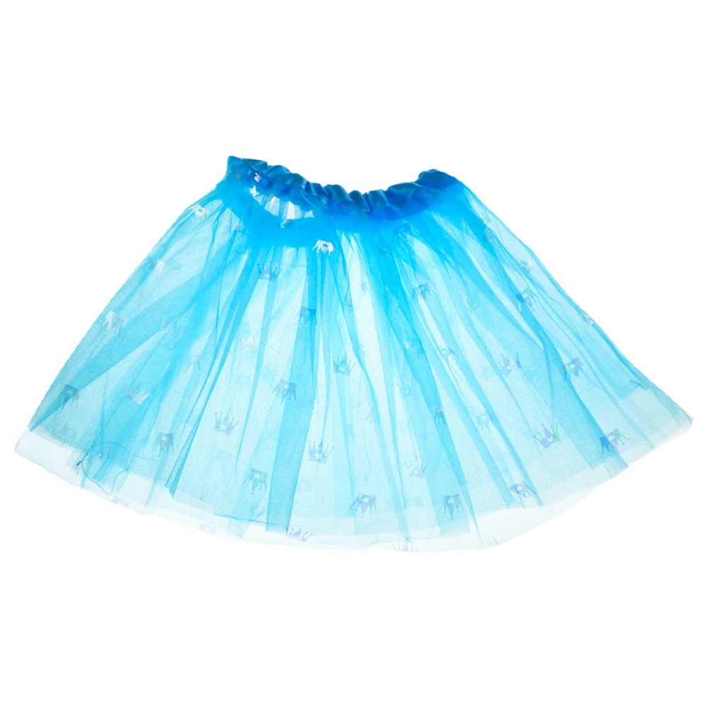 Костюм дитячий карнавальний Shantou обруч, чарівна паличка, спідниця блакитний E2504-1