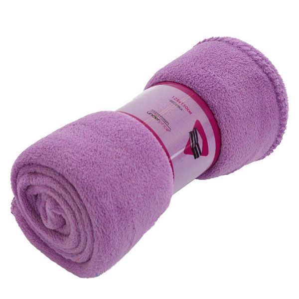 Плед мікрофібра Underprice Веселка фіолетовий 125x150 см 50938861