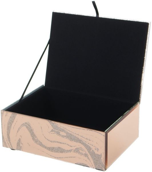 Сундучок Звездная пыль 20x6,5x15 см бронзовый