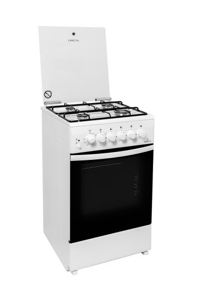 Плита комбінована Greta GE 5702 MG 38 (W) (1470-ГЕ-09А біла)