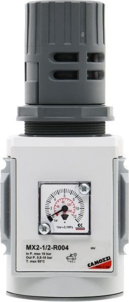 Регулятор давления с манометром CAMOZZI   MX2-1/2-R004