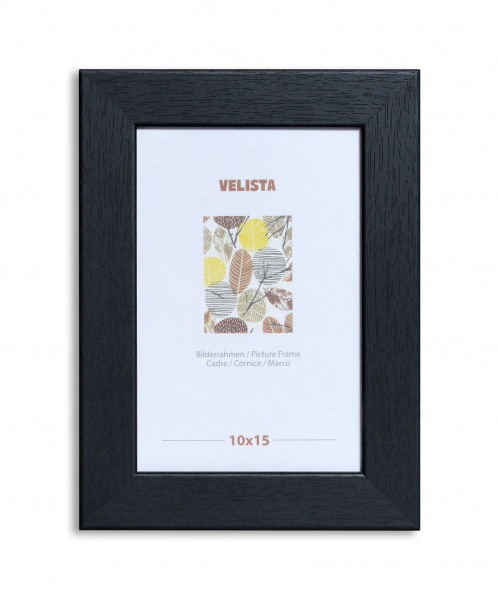 Рамка для фотографії зі склом під декорування Веліста 25W-86888-8v 1 фото 30х40 см чорний 
