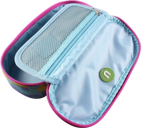 Пенал Super class WY-B012B Upixel розовый с фиолетовым