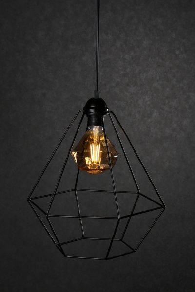 Лампа світлодіодна Gauss Filament Diamond Gold 147802005 G108 5 Вт E27 2400 К 220 В прозора 