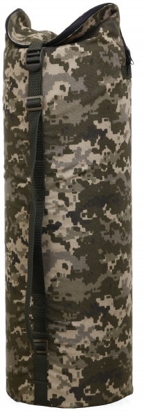 Коврик туристический MONOIZOL (темно-зеленый 1900мм*600мм*15мм) в чехле Пиксельный водонепроницаемый