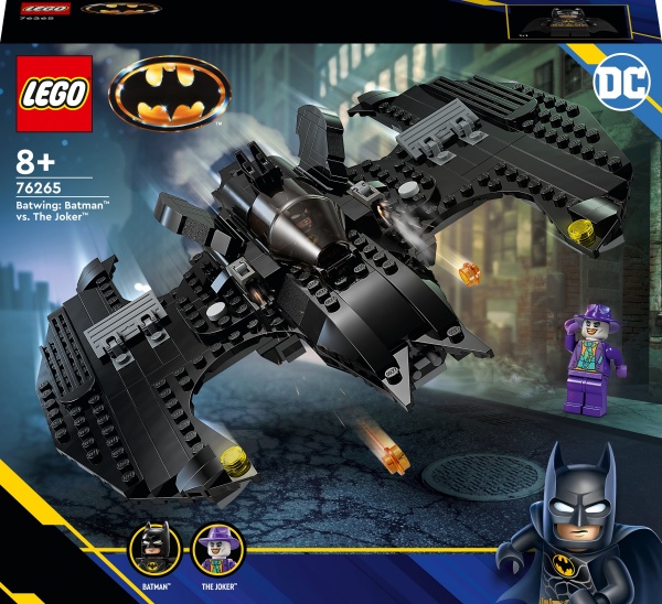 Конструктор LEGO DC Comics Super Heroes Бетмоліт: Бетмен проти Джокера 76265