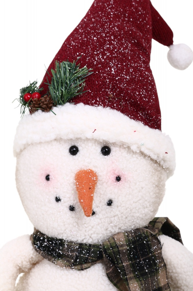 Декорация новогодняя Снежок пряничный что стоит в ассортименте AH241548AB 37 см