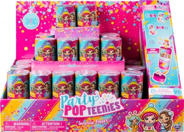 Хлопушка-сюрприз Spin Master Party Popteenies SM46800