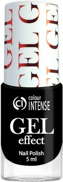 Лак для нігтів Colour Intense Gel Effect 65 003 Чорний 5 мл 