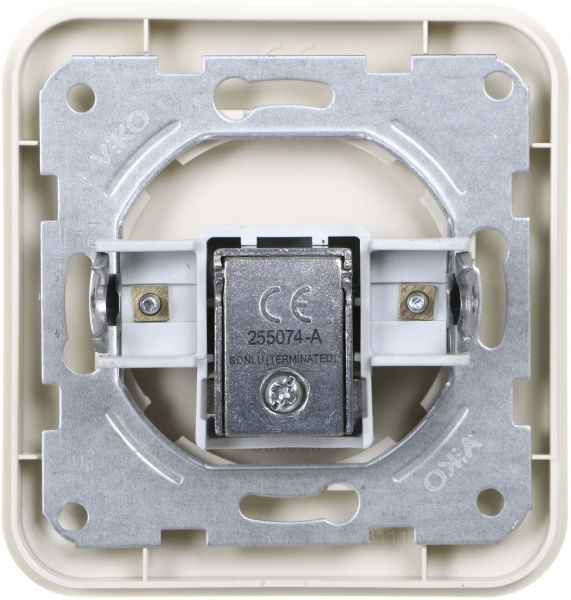 Розетка TV Viko Rollina крем 90421010