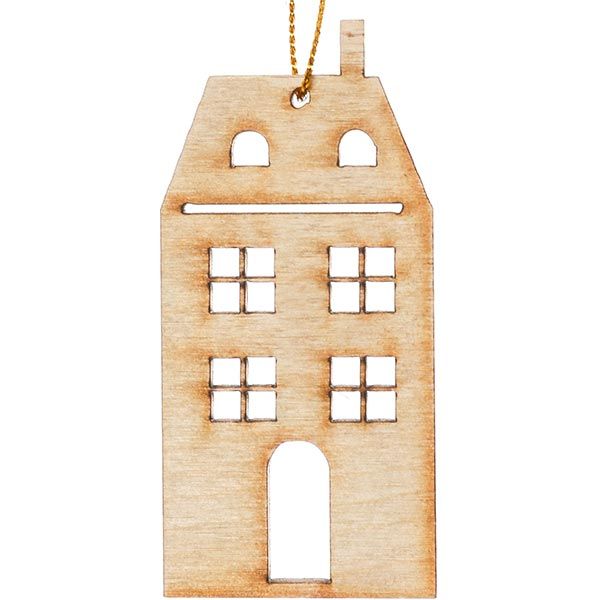 Підвіска Будиночок 7.3 см 6478  