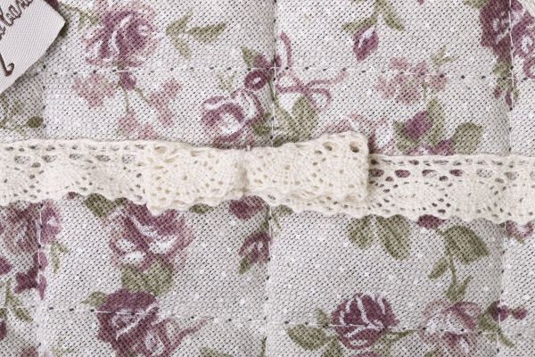 Прихватка Rosettes 20x20 см розовый Прованс 