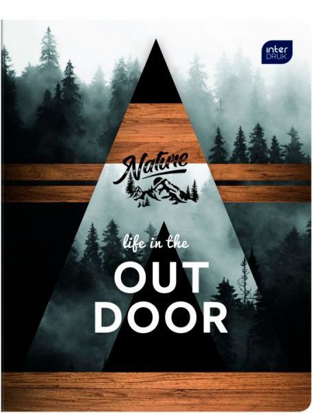 Тетрадь школьная 32 листа в клетку Premium Mix в ассортименте InterDRUK