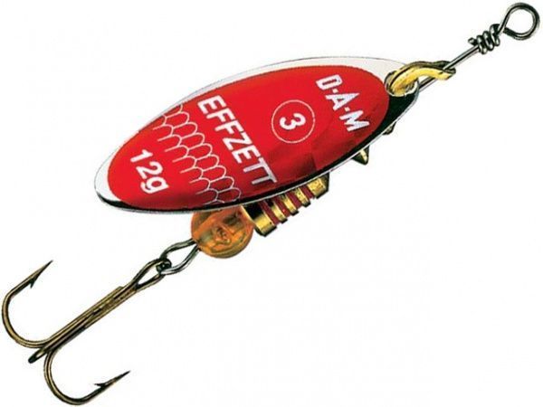 Блесна DAM Effzett Predator 12 г red/glitter 5126212