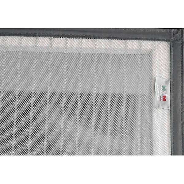 Сетка москитная на двери MVM на магнитах 1200x2000мм титан