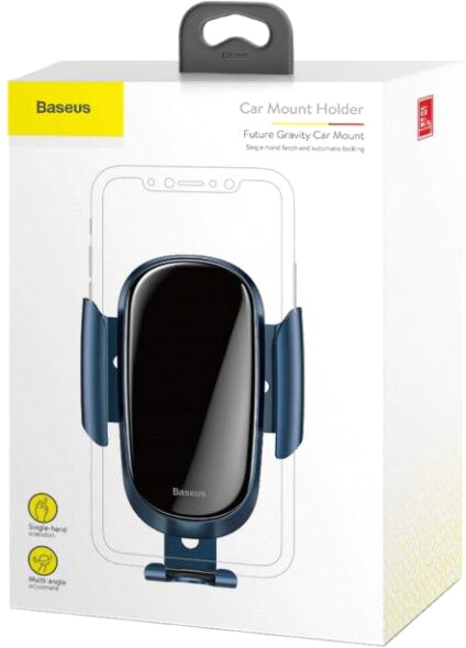 Тримач для телефона Future Gravity Car Mount Blue BASEUS SUYL-WL03 синій