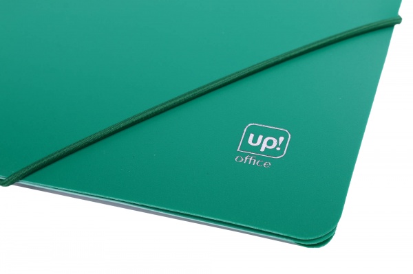 Папка на резинке А4 зеленый UP! (Underprice)